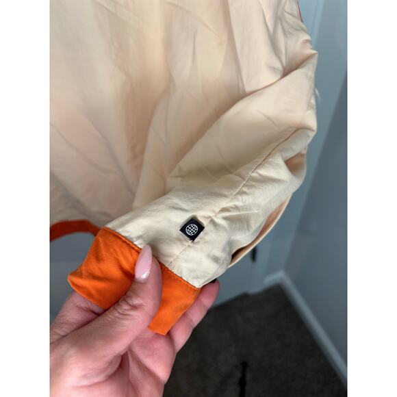 Adidas Adventure Premium Windbreaker Sand Strata Men Size Large - Picture 5 of 9